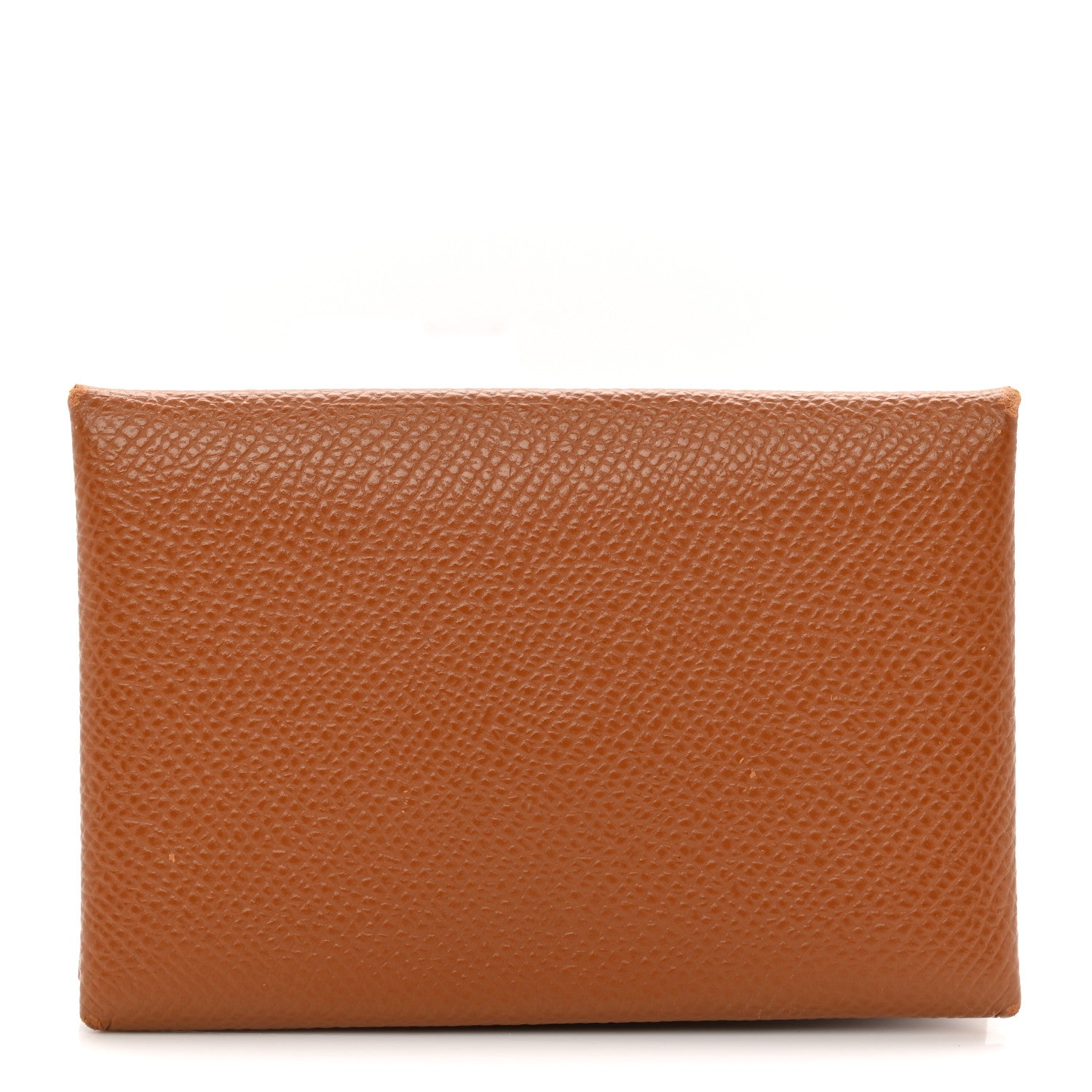 Hermes Epsom Calvi Card Case Gold 1 of 7