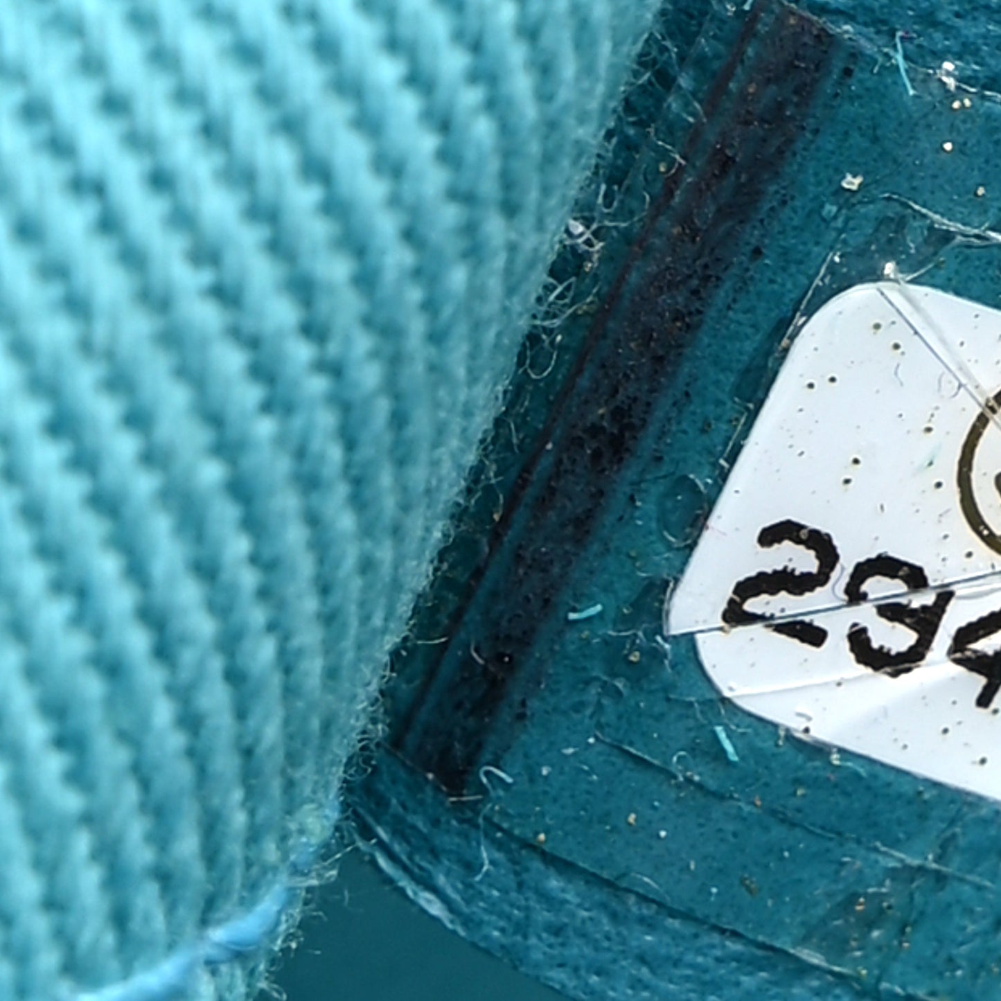 Mixed Fibers Striped Medium Deauville Tote Blue