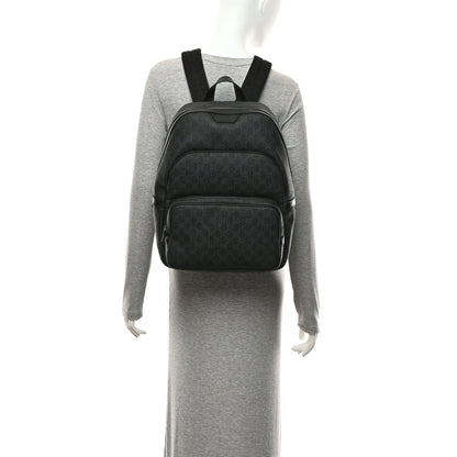 Gucci GG Supreme Monogram Medium Day Backpack Grey Black 2 of 11