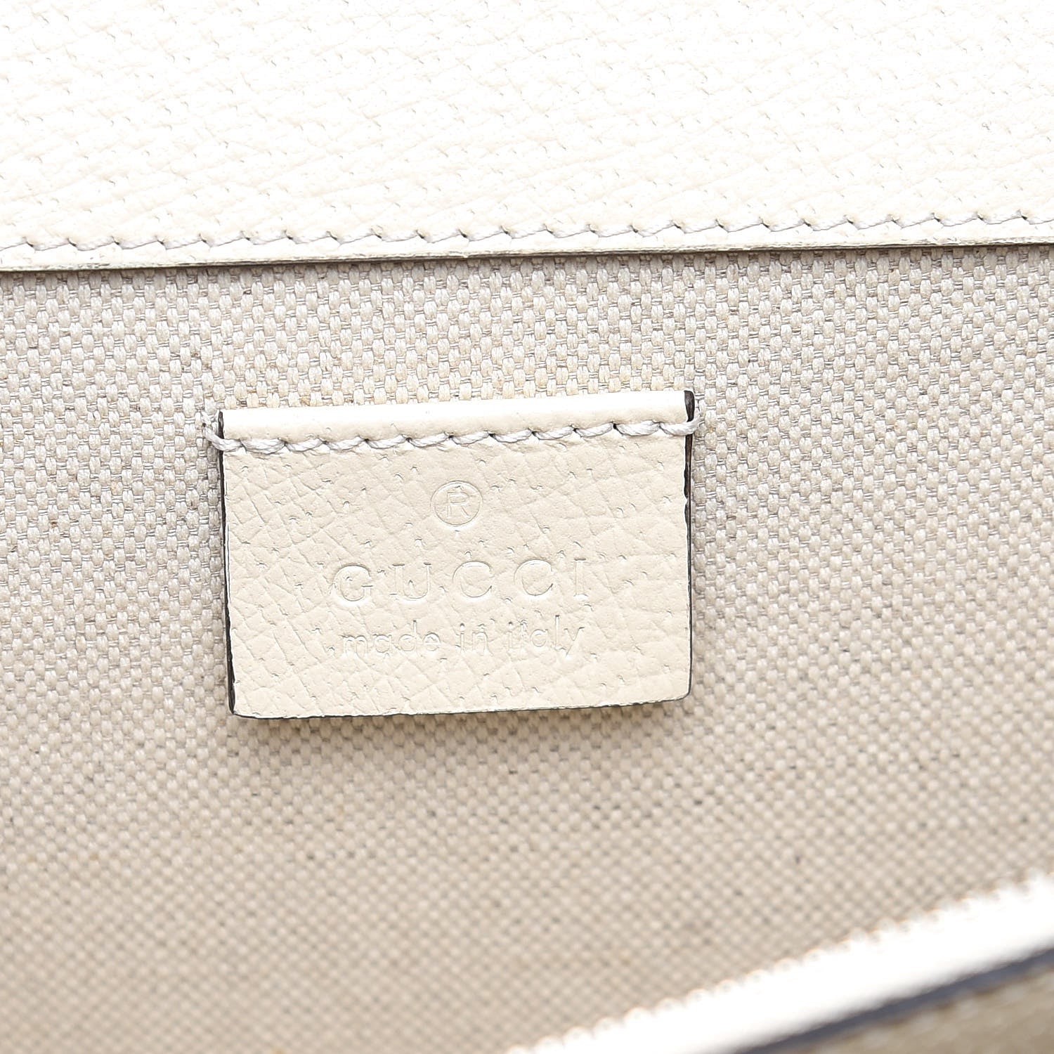 Gucci Textured Calfskin Crystal Small Dionysus Shoulder Bag Mystic White 8 of 10