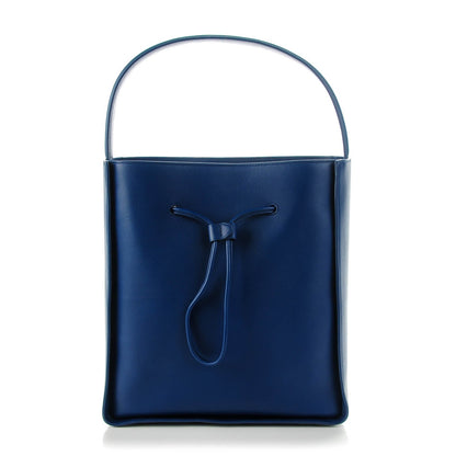 3.1 Phillip Lim 3.1 Smooth Calfskin Large Soleil Bucket Bag Midnight Blue 1 of 9
