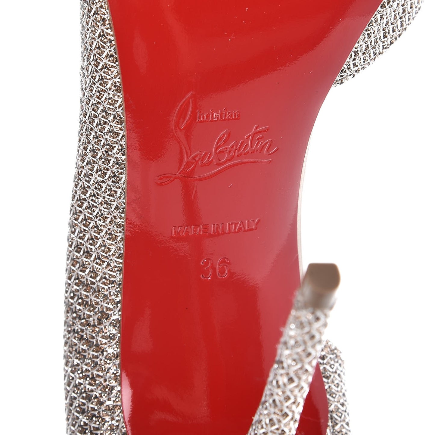 Glitter Luminor Iriza 100 Pumps 36 Gold