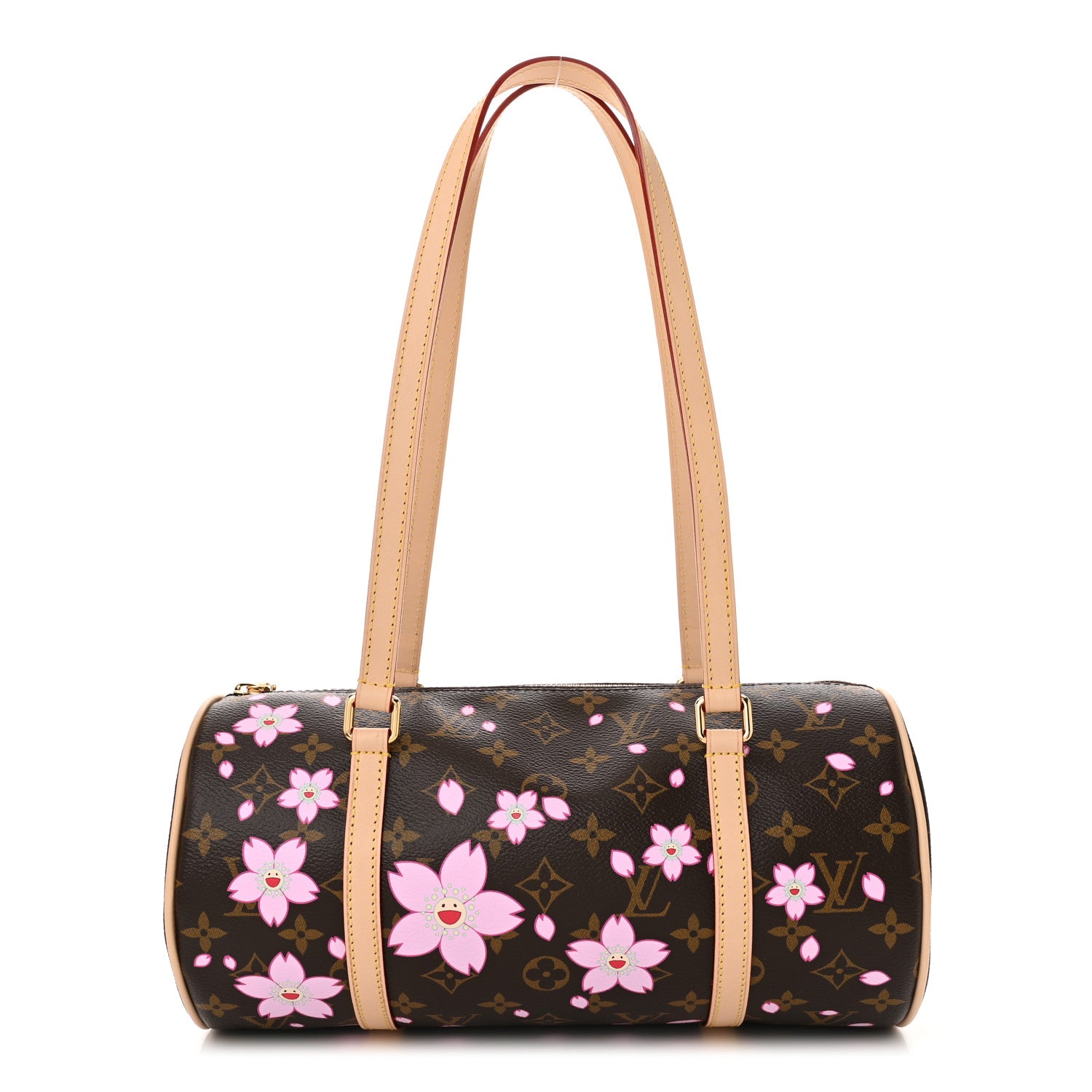 Louis Vuitton LV X TM Monogram Cherry Blossom Papillon Sakura Brown 1 of 11