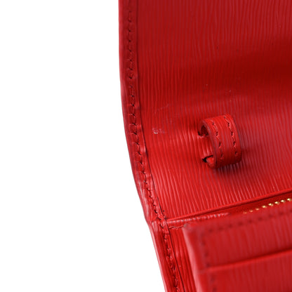 Prada Vitello Move Metal Oro Chain Wallet Lacca 11 of 13