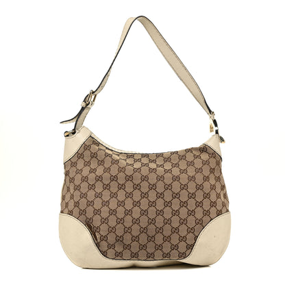 Gucci Monogram Medium Charlotte Hobo Off White 1 of 20