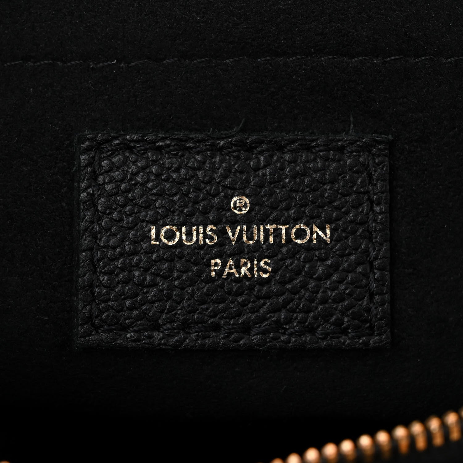 Louis Vuitton Empreinte Monogram Giant Multi Pochette Accessories Black 7 of 10