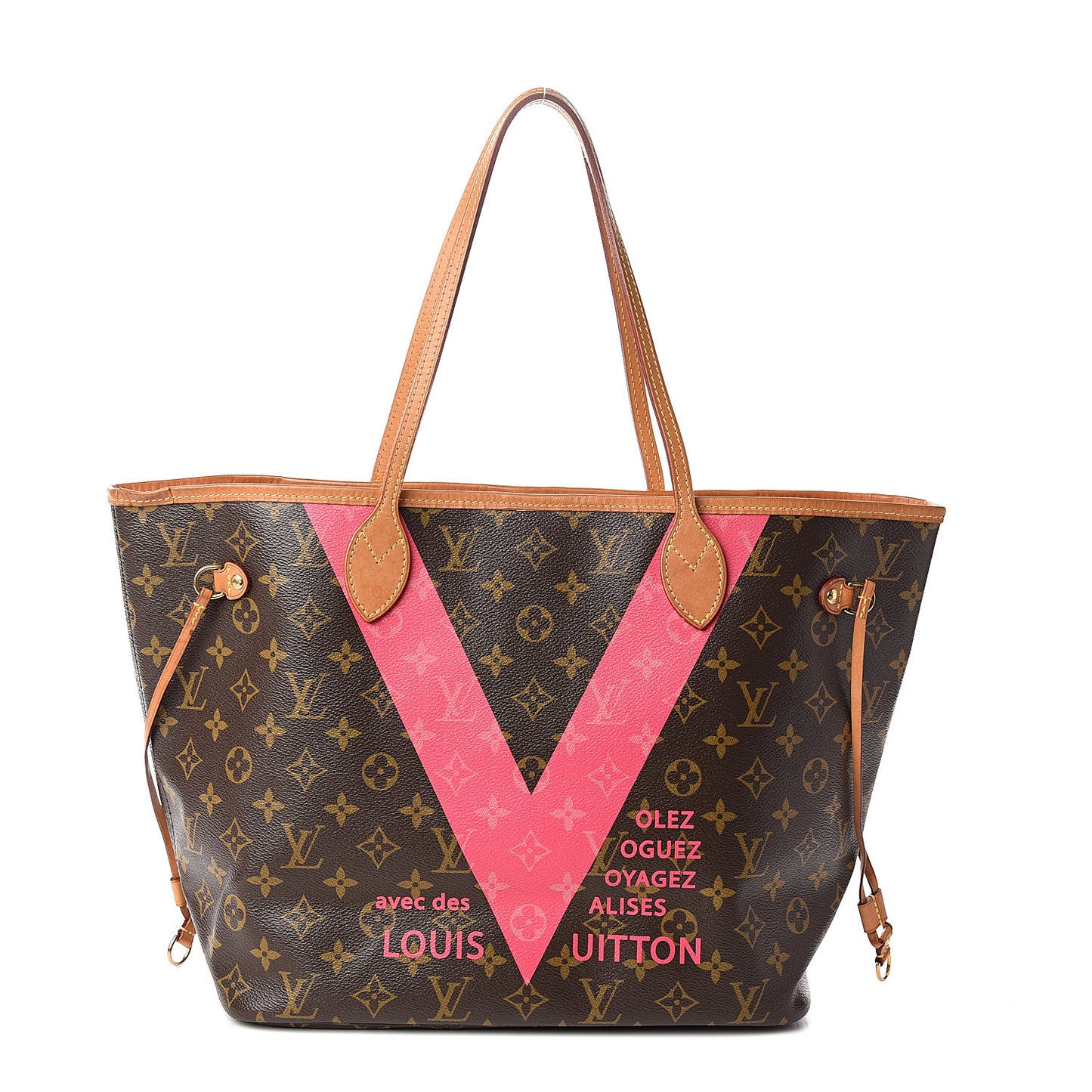 Monogram V Neverfull MM Grenade