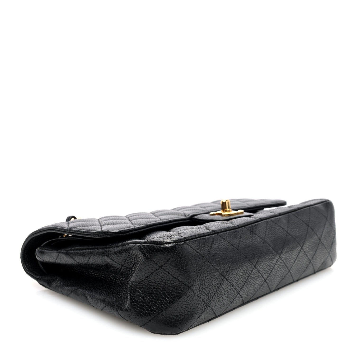 Chanel Caviar Quilted Medium Double Flap Black 4 of 10