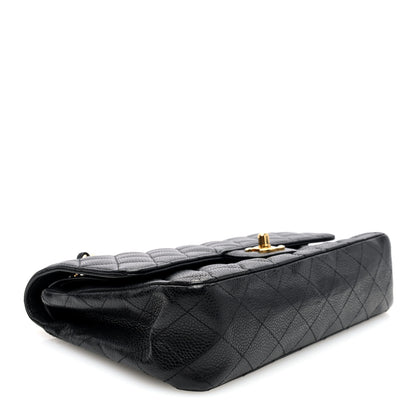 Chanel Caviar Quilted Medium Double Flap Black 4 of 10