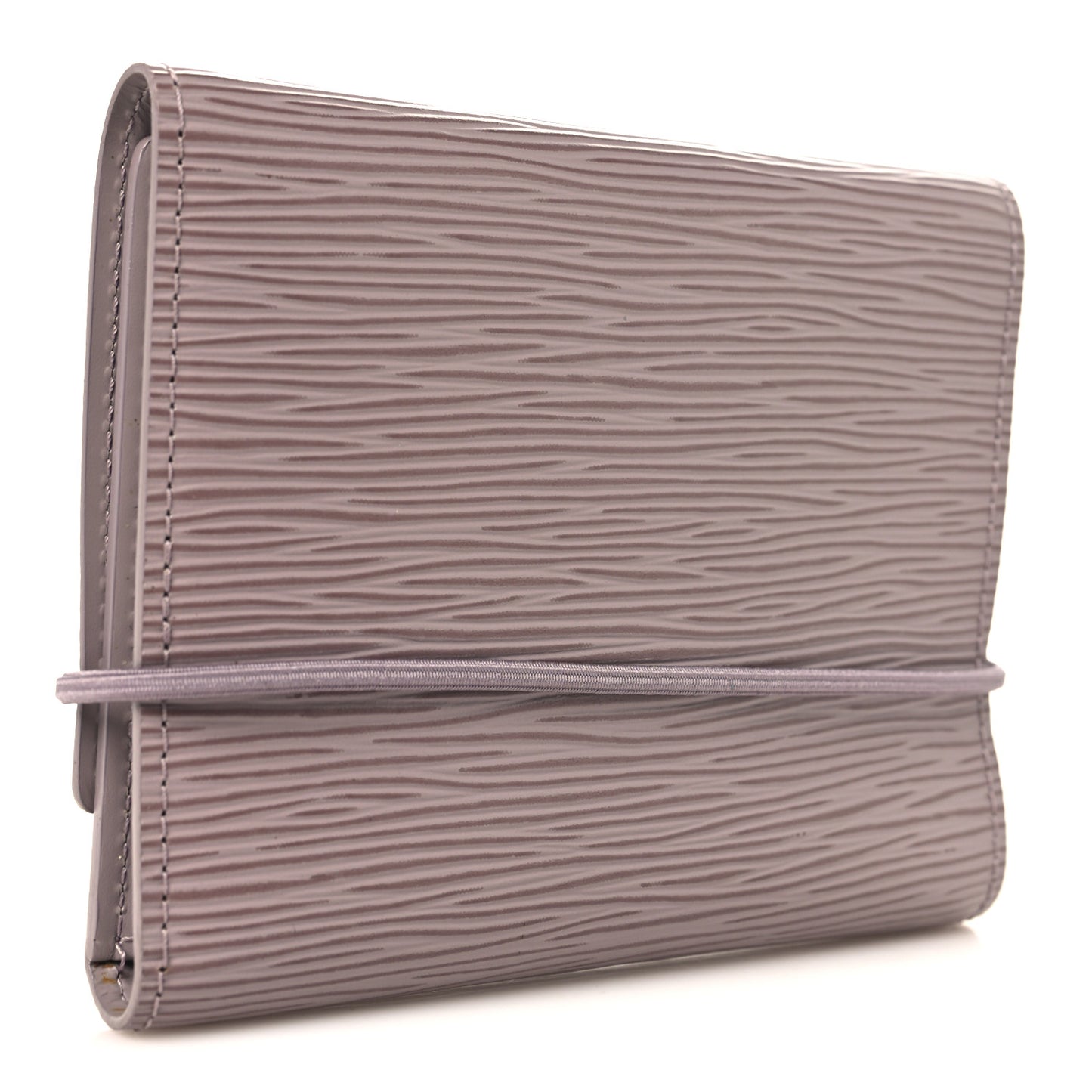 Epi Porte-Monnaie Elastique Wallet Lilac