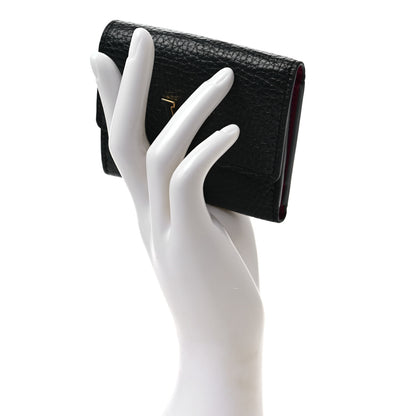 Louis Vuitton Taurillon Capucines XS Wallet Black 2 of 7