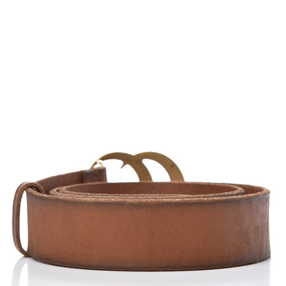 Gucci Faded Calfskin Double G 40mm Belt 85 34 Cuir 3 of 6