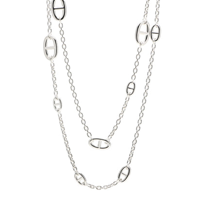 Hermes Sterling Silver Farandole Necklace 120 1 of 5