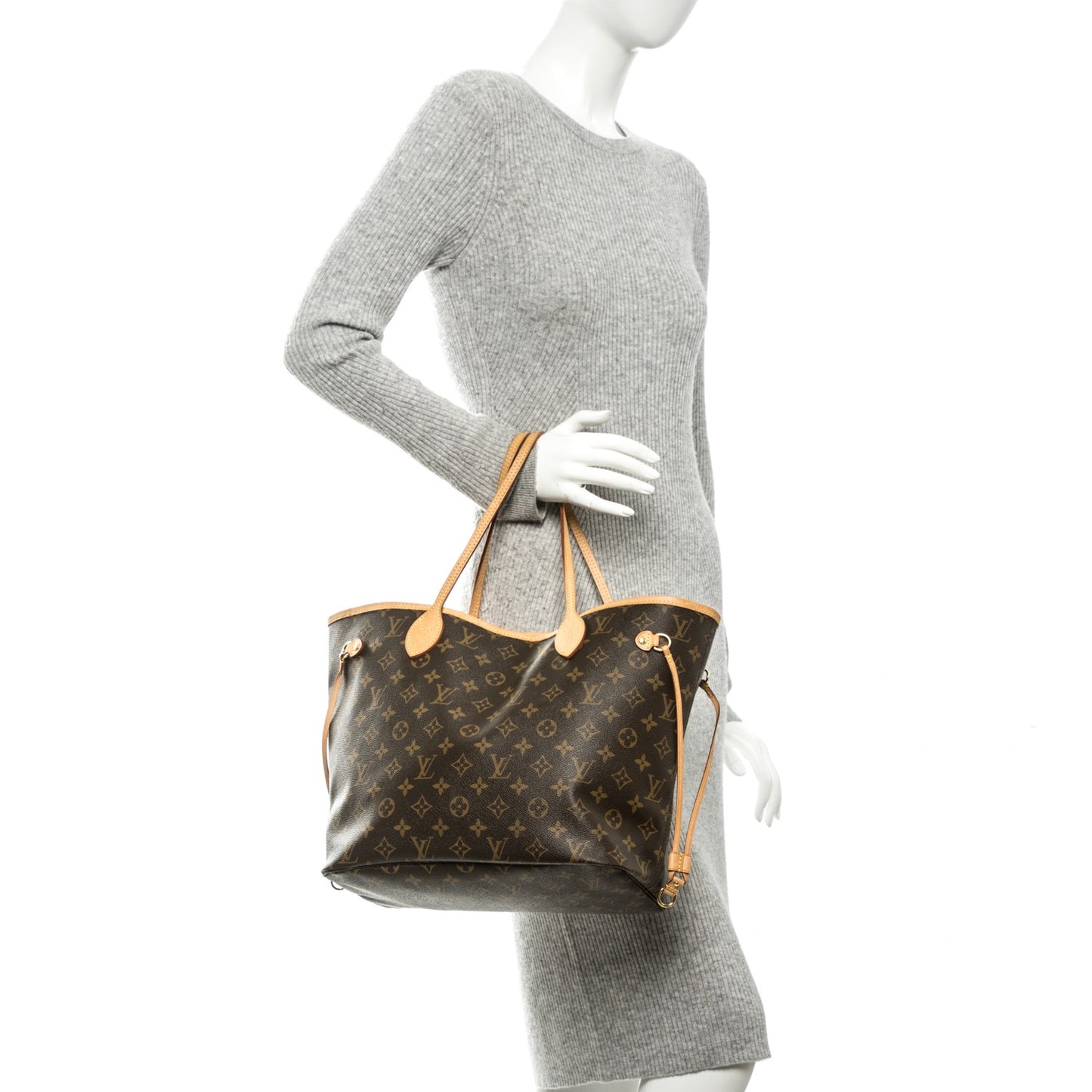 Monogram Neo Neverfull MM Pivoine