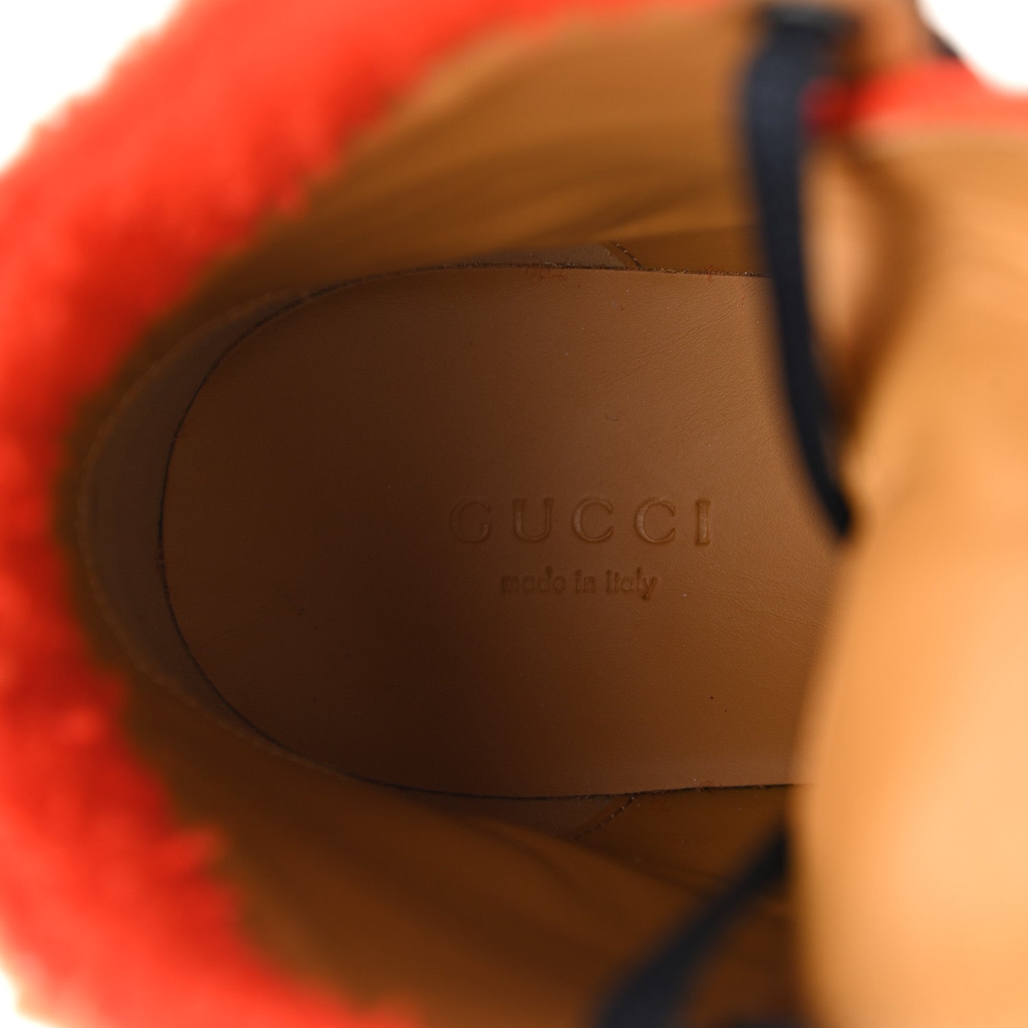 Gucci Casy Wool Quebec Calfskin Web Womens Interlocking G Lace Up Combat Boots 39.5 Bitter Blue 7 of 9