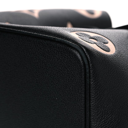 Louis Vuitton Empreinte Monogram Giant Neonoe MM Black Beige 11 of 14
