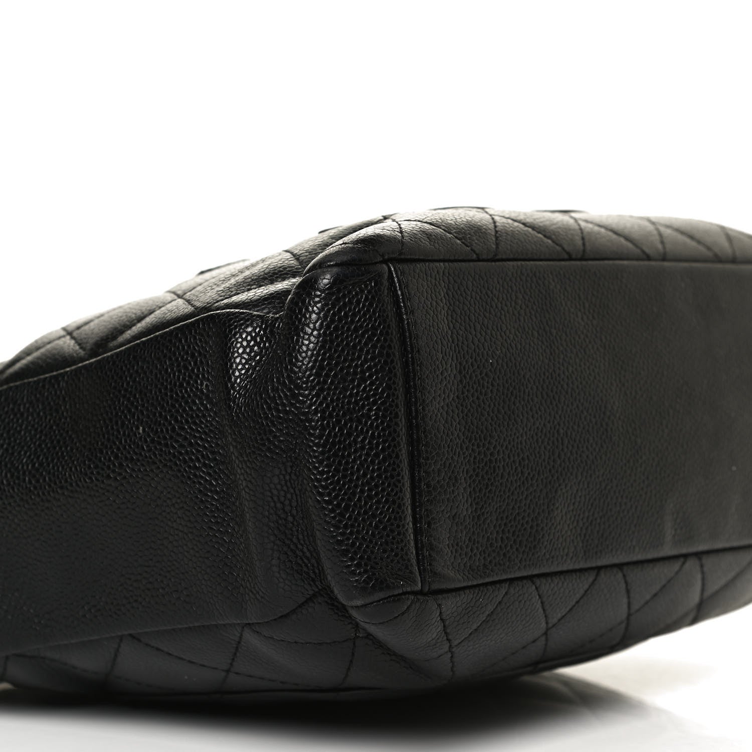 Chanel Caviar Quilted Petit Shopping Tote PST Black 8 of 11