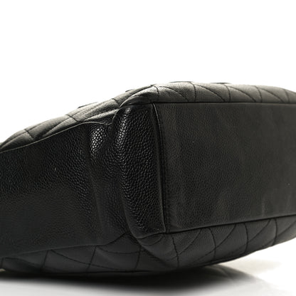 Chanel Caviar Quilted Petit Shopping Tote PST Black 8 of 11