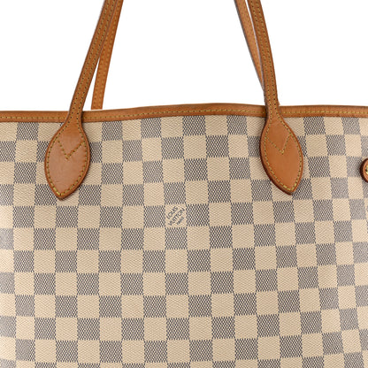 Louis Vuitton Damier Azur Neverfull MM 7 of 12