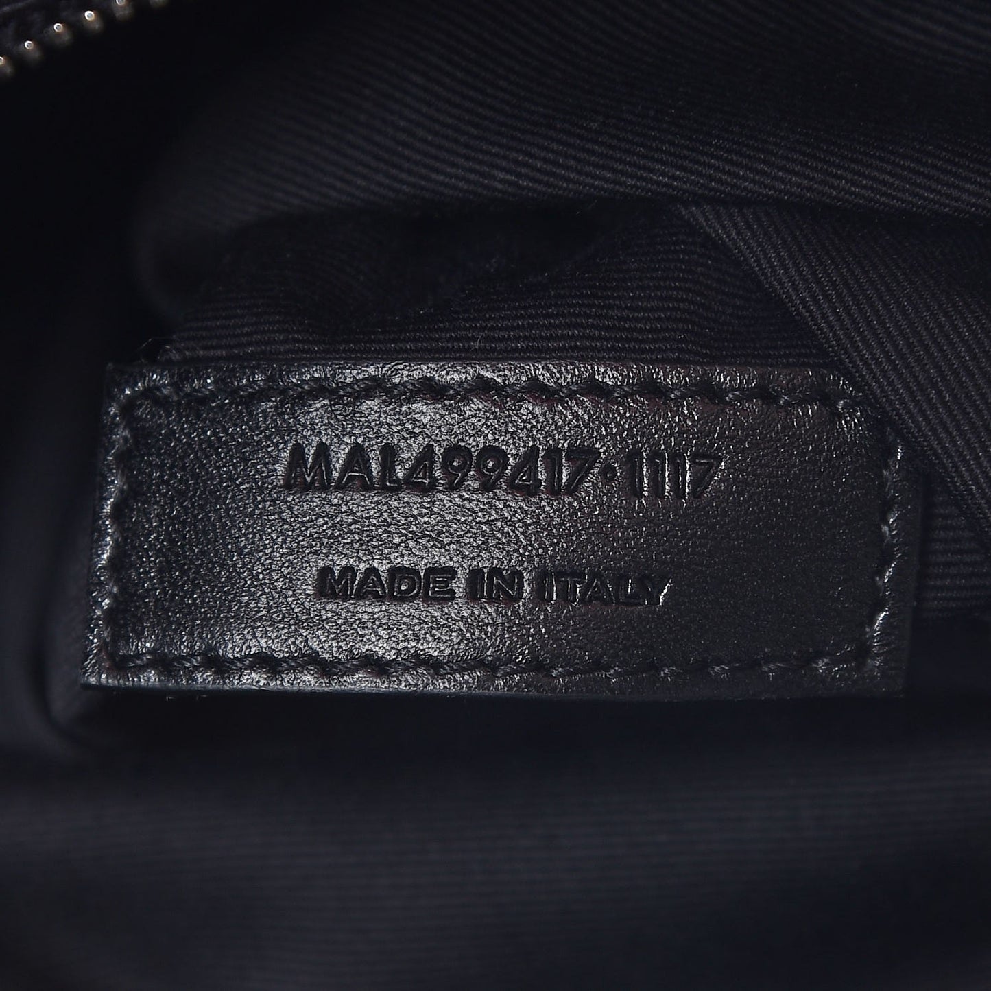 Lambskin Patchwork Jamie Drawstring Bag Black