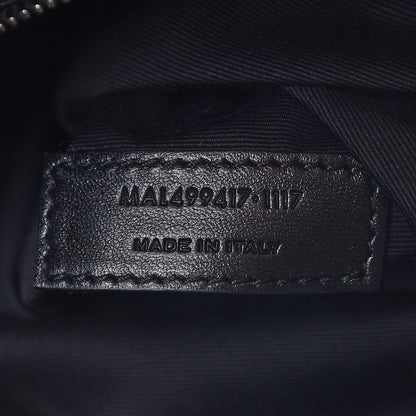 Saint Laurent Lambskin Patchwork Jamie Drawstring Bag Black 7 of 7