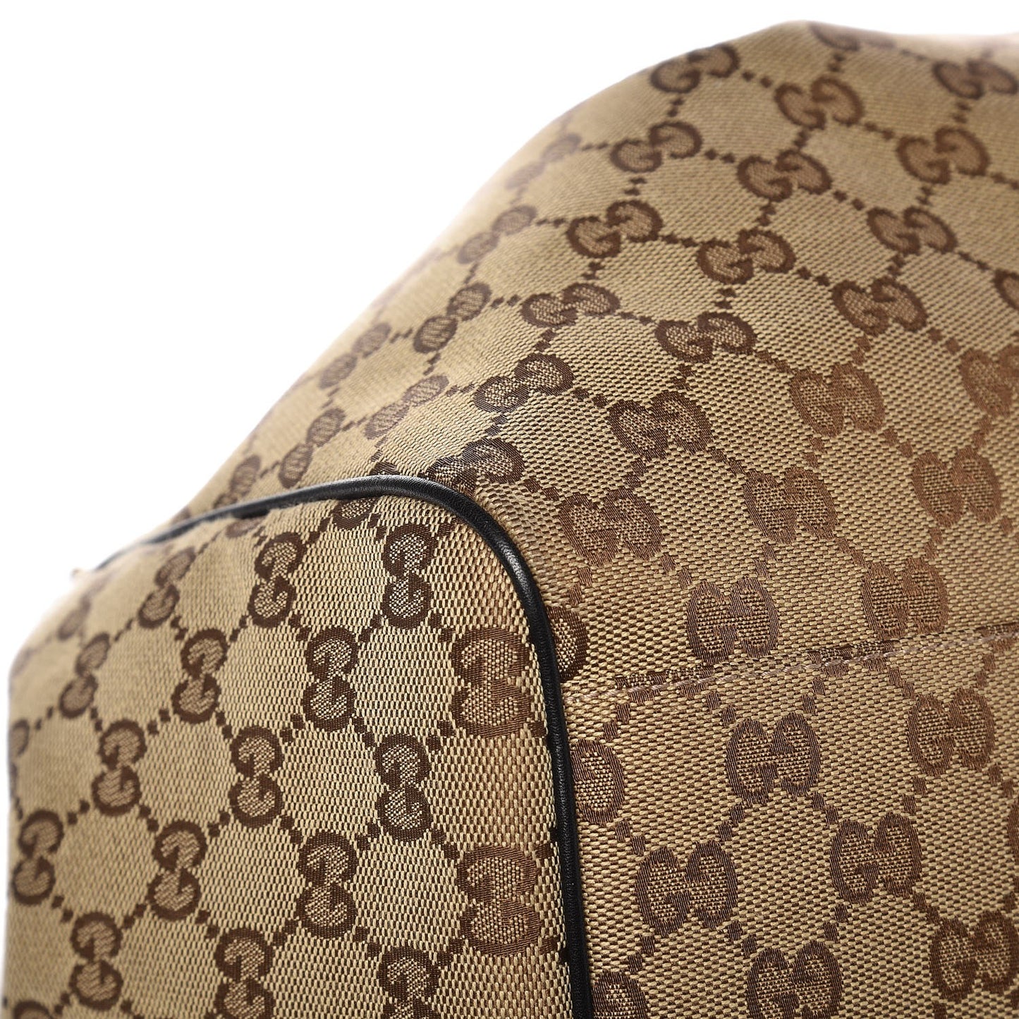 Monogram Large Sukey Tote Beige Ebony Black