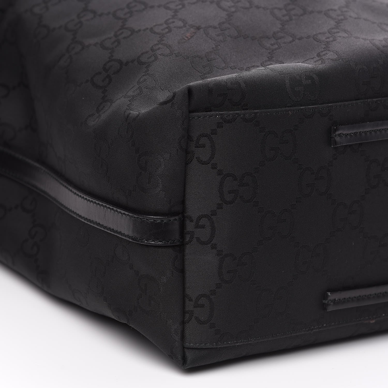 Gucci Nylon Monogram Gifford Tote Black 7 of 8
