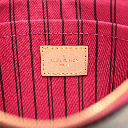 Louis Vuitton Monogram Neverfull MM GM Pochette Pivoine 6 of 7