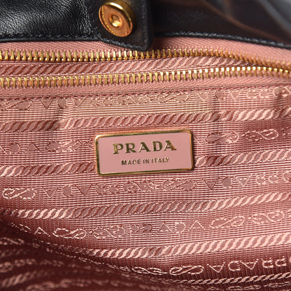 Prada Nylon Tessuto Fiocco Bow Tote Black 8 of 10