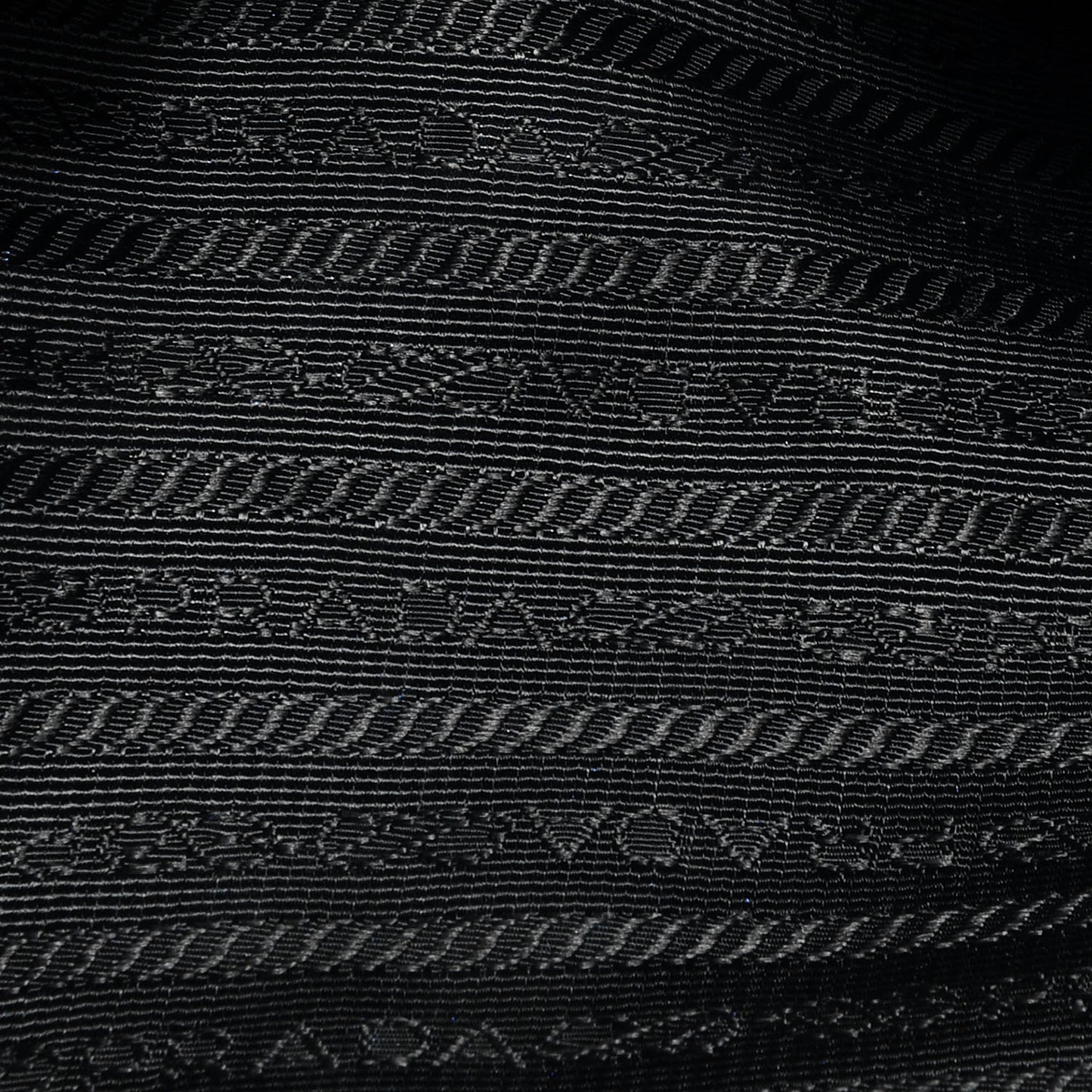 Tessuto Nylon Gaufre Tote Nero Black