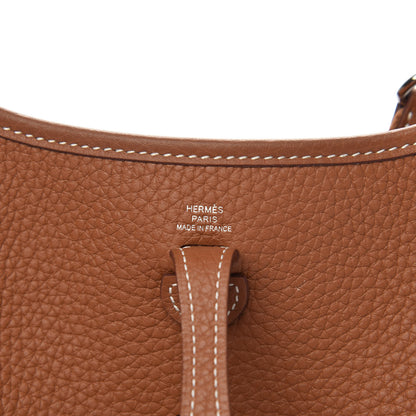 Hermes Taurillon Clemence Evelyne TPM Gold 6 of 10
