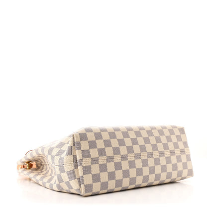 Louis Vuitton Damier Azur Graceful PM Rose Ballerine 4 of 9
