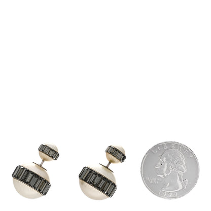 Christian Dior Pearl Mise En Dior Tribal Earrings 2 of 9