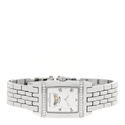 Jaeger-LeCoultre Stainless Steel Diamond 25mm Reverso Grand Sport Duetto Manual Winding Watch 296.8.74 3 of 6