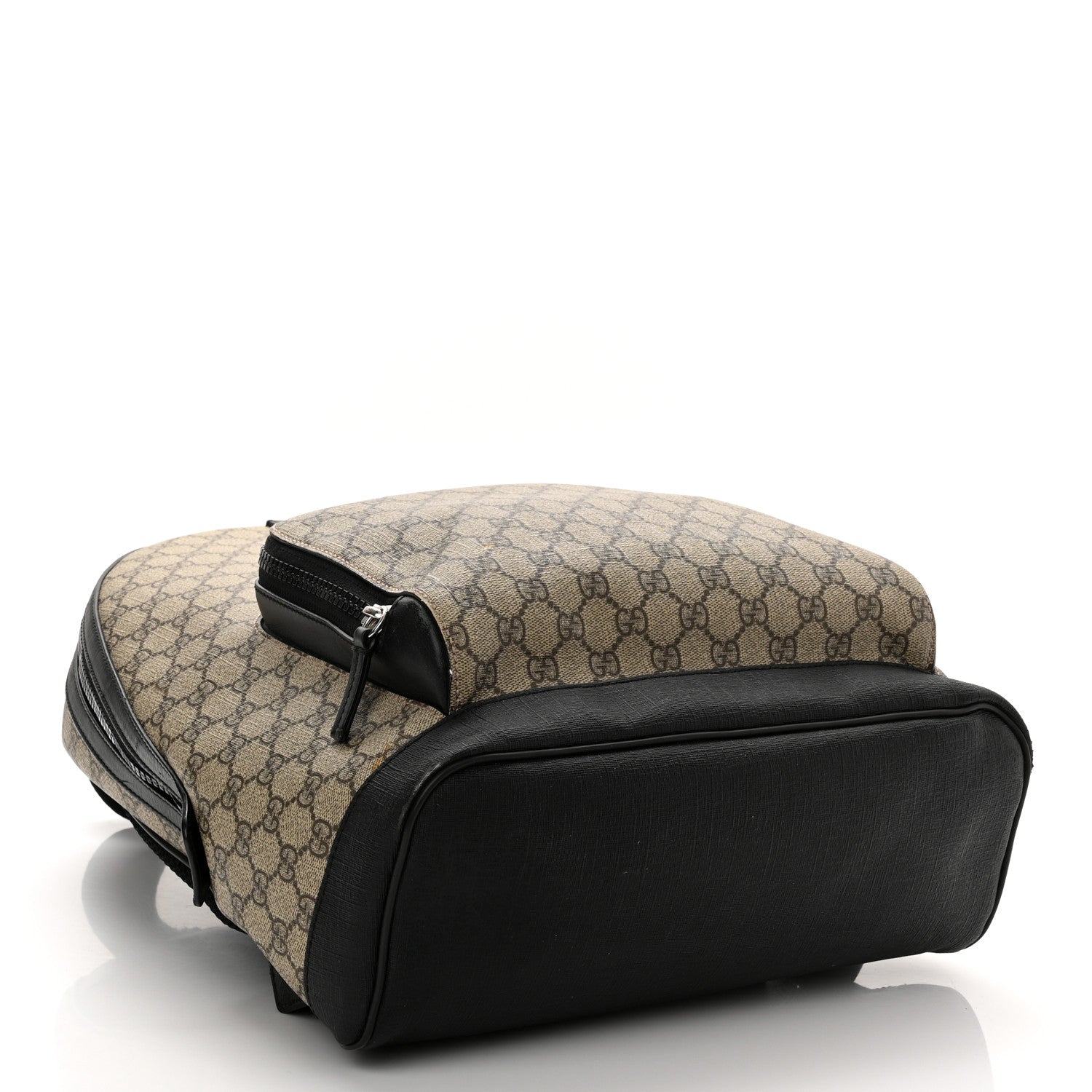 Gucci GG Supreme Monogram Medium Backpack Black 4 of 14