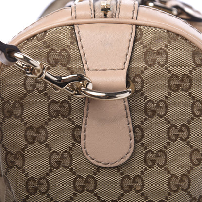 Gucci Monogram Vintage Web Medium Boston Light Pink 15 of 16