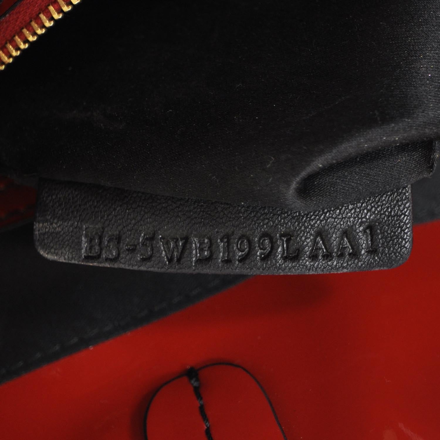 Valentino Garavani Patent Lacca Bow Tote Red 8 of 8