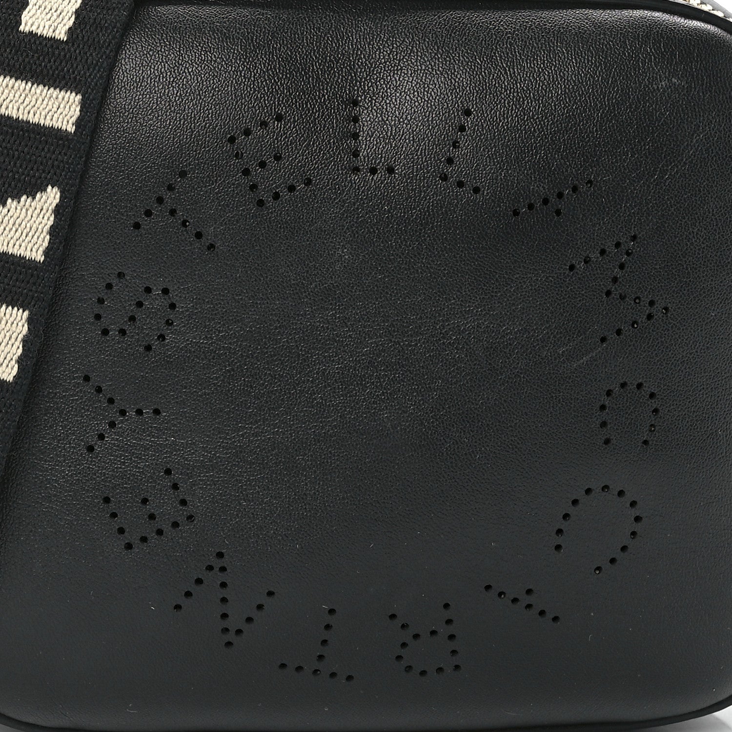 Stella McCartney Eco Alter Nappa Perforated Logo Mini Bag Black 7 of 11