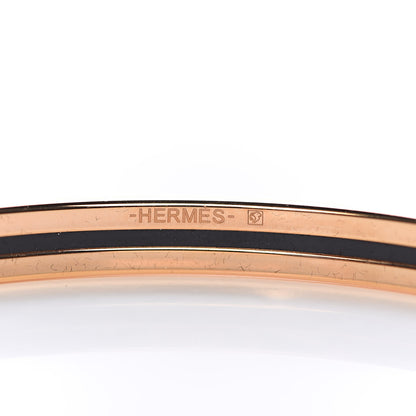 Hermes Enamel Printed Extra Narrow Printed Bracelet 65 5 of 5