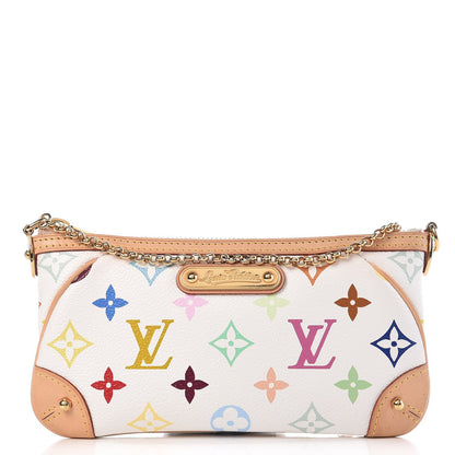Louis Vuitton Monogram Multicolor Pochette Milla MM White 1 of 8