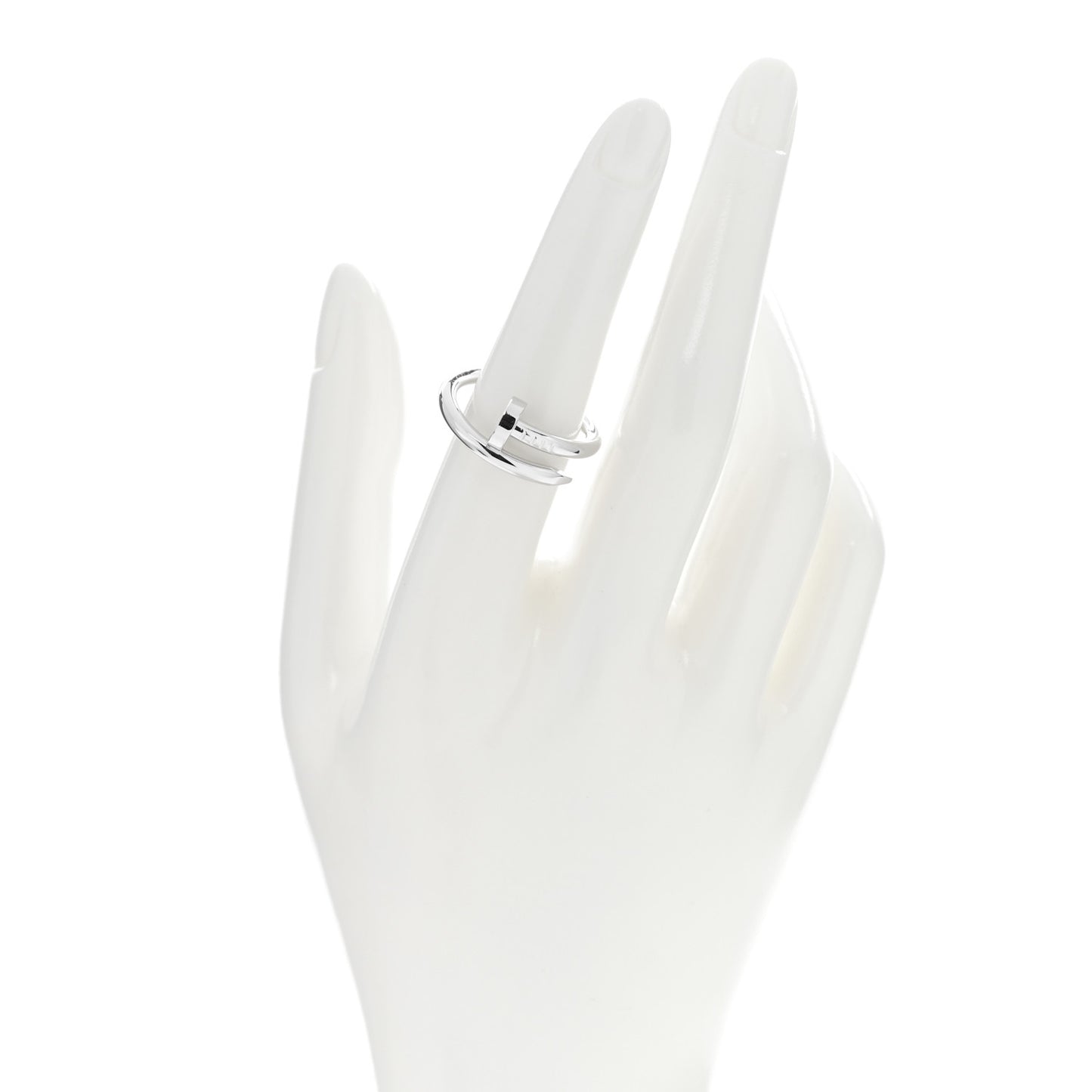 18K White Gold Juste Un Clou Ring 55 7.25