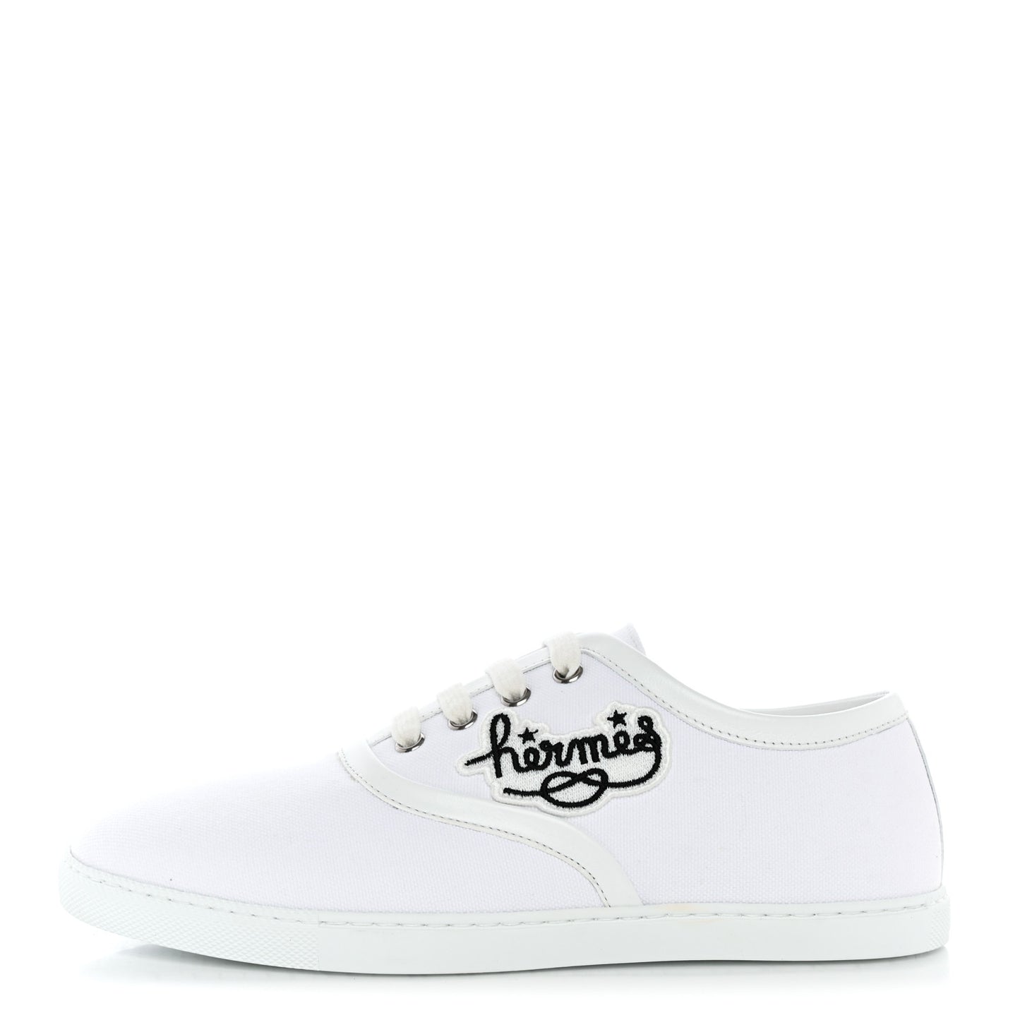 Canvas Embroidered Innocent Sneakers 39 White