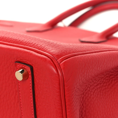 Hermes Togo Birkin 35 Rouge Casaque 12 of 15
