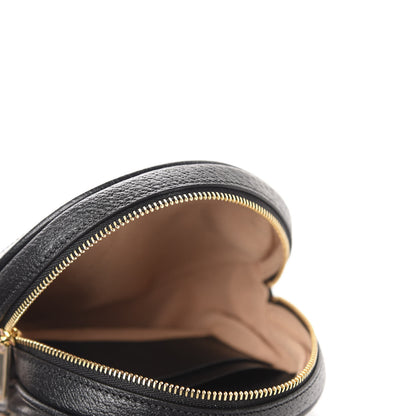 Gucci Grained Calfskin Web Mini Ophidia Round Backpack Black 4 of 10