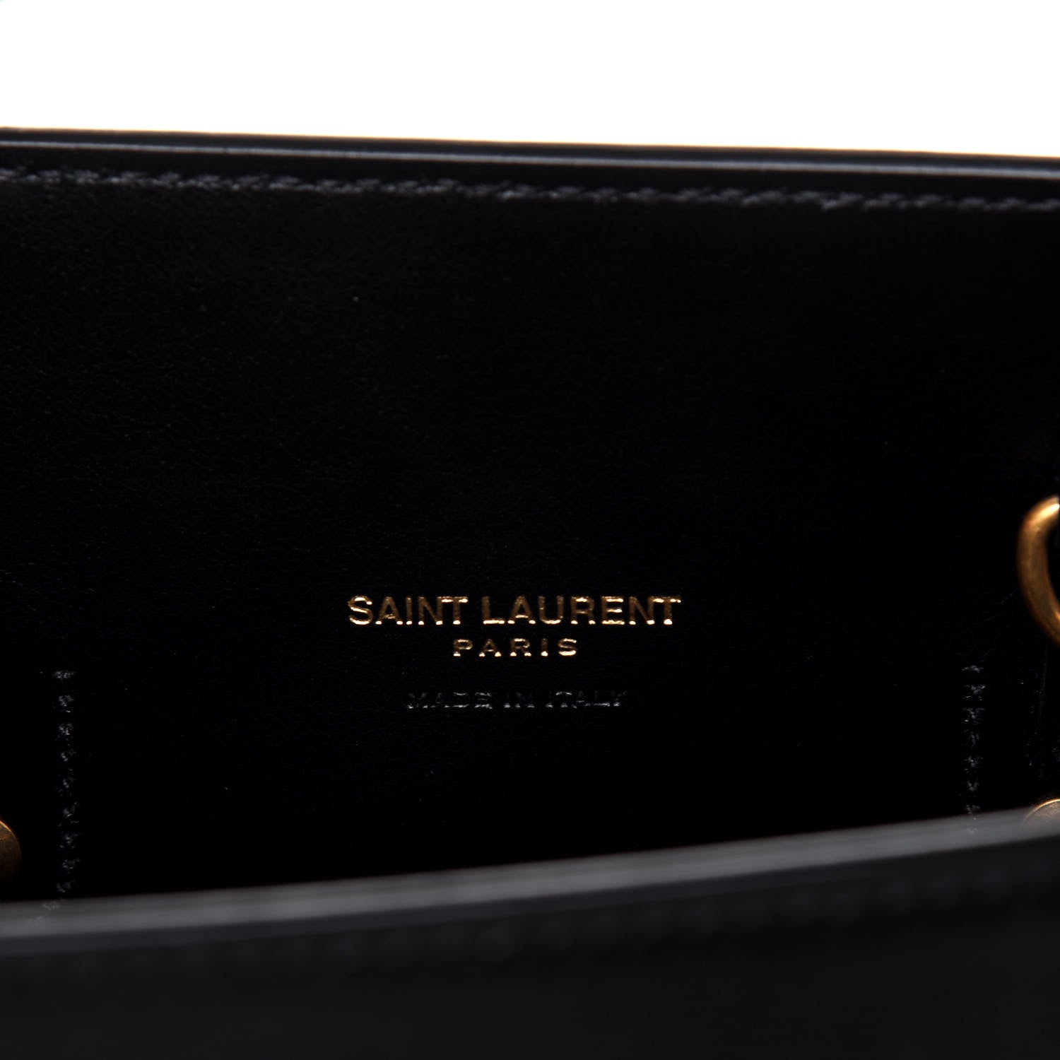 Saint Laurent Calfskin Baby Sac De Jour Black 7 of 17