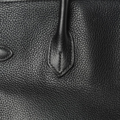 Hermes Taurillon Clemence Birkin 35 Black 26 of 33