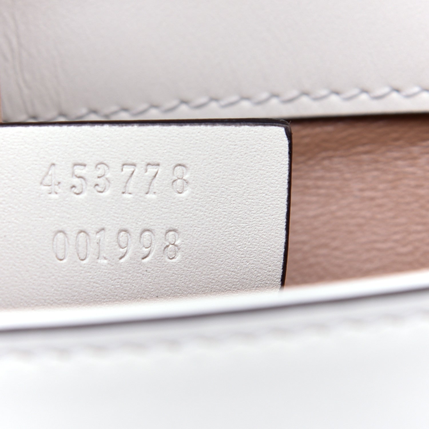 Gucci Nappa Pearl Studded Mini Queen Margaret Broadway Shoulder Bag Mystic White 9 of 11