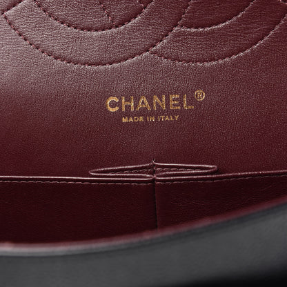 Chanel Caviar Quilted Jumbo Double Flap Black 7 of 12