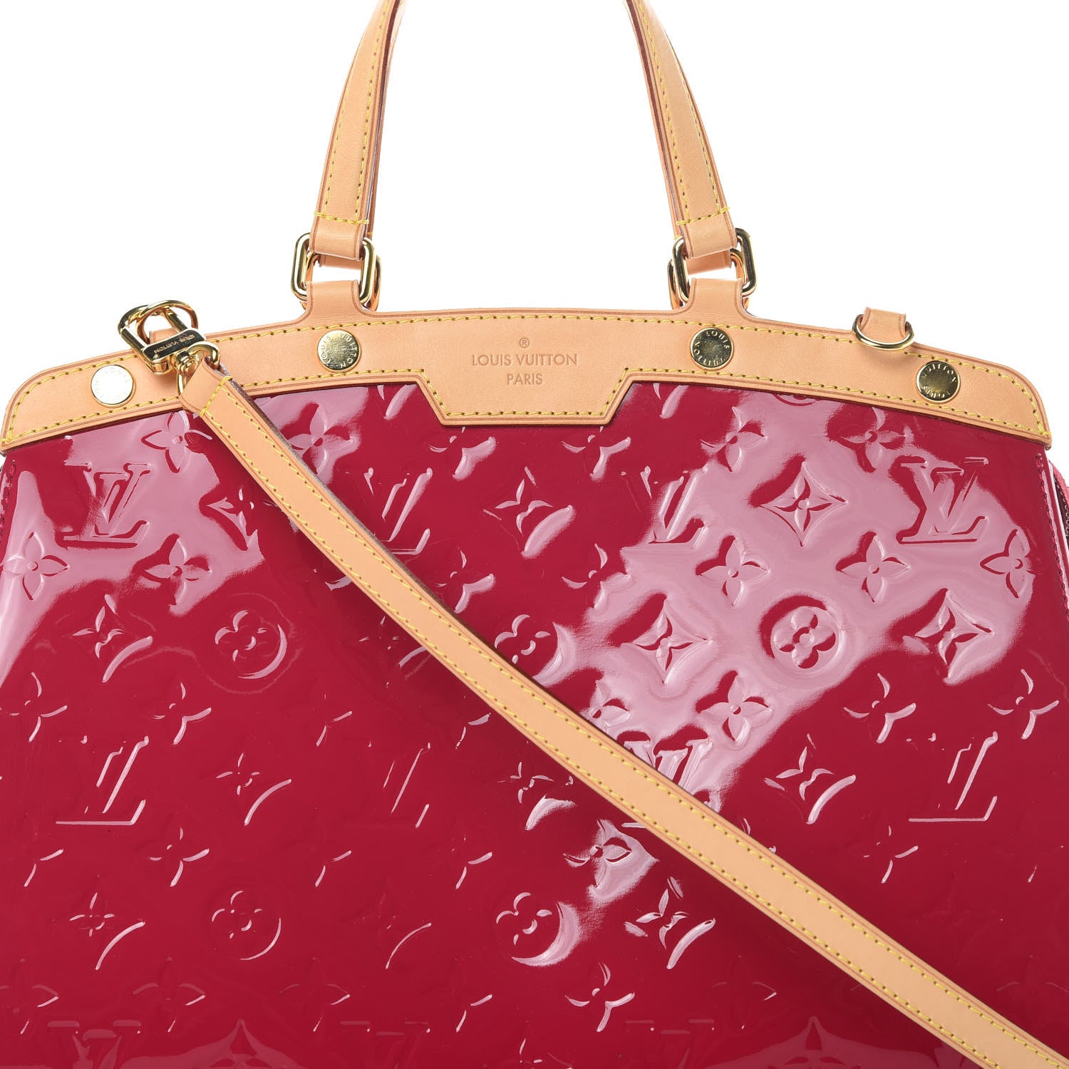 Louis Vuitton Vernis Brea MM Rose Indien 8 of 12
