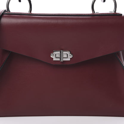 Proenza Schouler Calfskin Medium Hava Top Handle Bag Midnight Plum 8 of 15